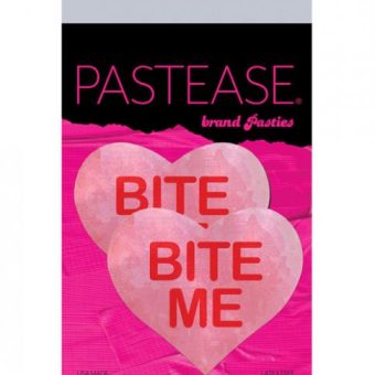 Pastease Bite Me Heart - Pink/red O/s
