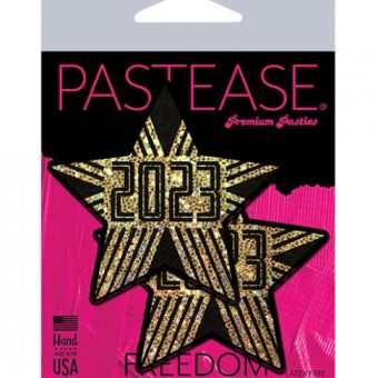 Pastease 2023 New Years Star - Gold O/s