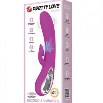 Pretty Love Nicola Massage Sucking Rabbit - 12 Function