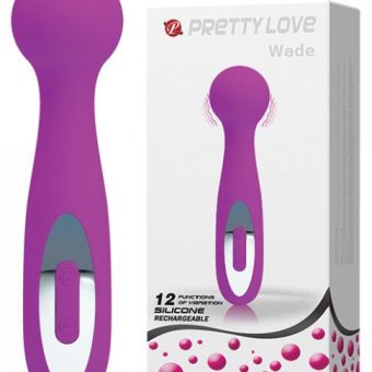 Pretty Love Wade Purple Wand Massager