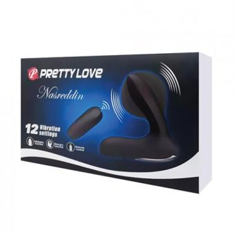Pretty Love Nasreddin Inflatable Prostate Massager - Black