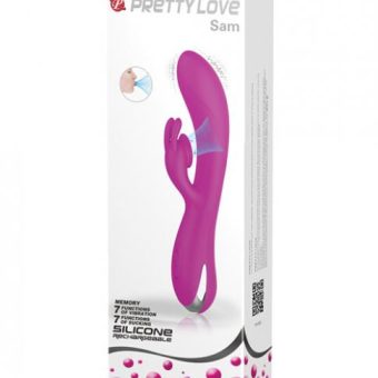 Pretty Love Sam Come Hither Sucking Rabbit - Fuchsia