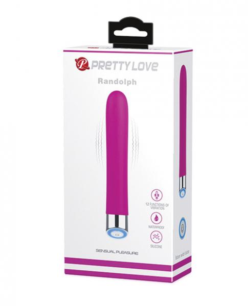 Pretty Love Randolph Light-up Vibrator 12 Function - Fuchsia