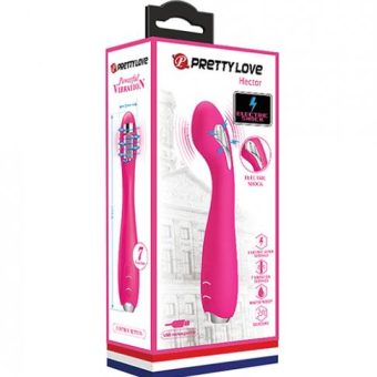 Pretty Love Hector Electro Shock Vibrator - Pink