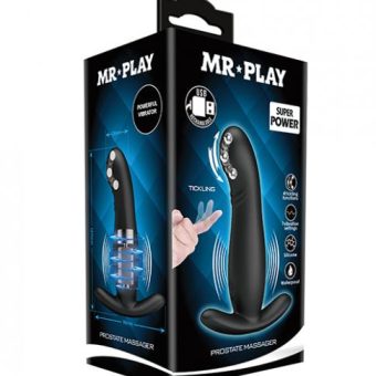 Mr. Play Rolling Bead Prostate Massager - Black