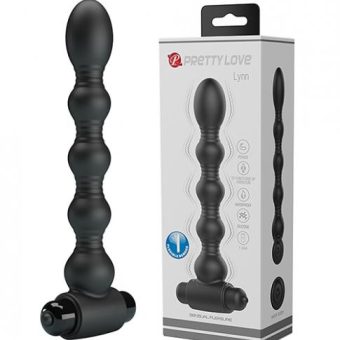 Pretty Love Lynn Vibrating Beads - Black