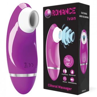 Pretty Love Romance Ivan Sucking Clitoral Massager - Fuchsia