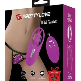 Pretty Love Wild Rabbit Panty Vibe W/free Panty - Fuchsia
