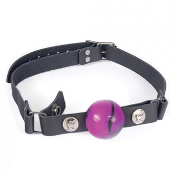 Spartacus Nickel Free Hardware Small Ball Gag Black O/S