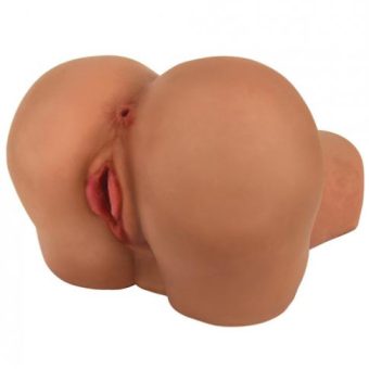 Mistress Tia Vibrating Butt Doggy Style Stroker Tan