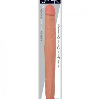 Jock 16 inches Double Dong Vanilla Beige