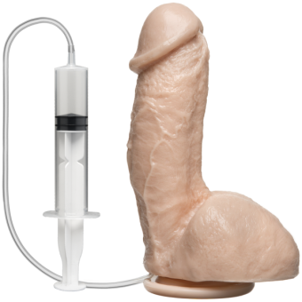 The Amazing Squirting Realistic Cock Beige