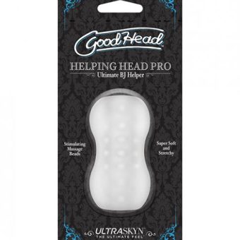 Goodhead Helping Head Pro Ultraskyn Stroker - Frost