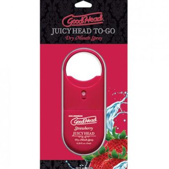 Goodhead Juicy Head Dry Mouth Spray To Go - .30 Oz Strawberry