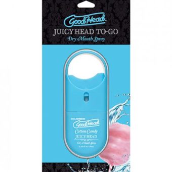 Goodhead Juicy Head Dry Mouth Spray To Go - .30 Oz Cotton Candy