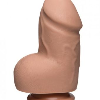 The D Fat D 6 inches With Balls Ultraskyn Beige Dildo