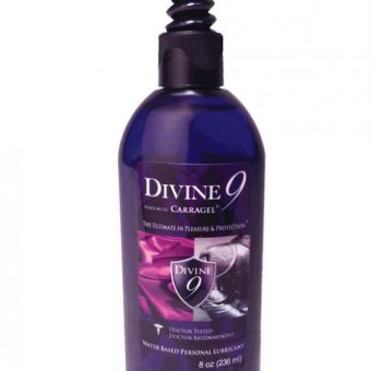 Divine 9 Water Based Lubricant Bottle 8oz