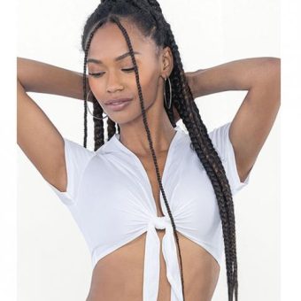 Tie Top White O/s