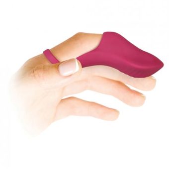 Frisky Finger Rechargeable Bullet Vibrator Burgundy