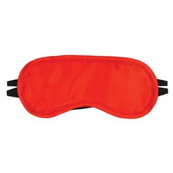 Satin Blindfold 2 Straps O/S Red