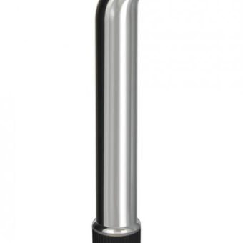 ETC Chrome Classics Metallic 7 inches G-Spot Vibe Silver
