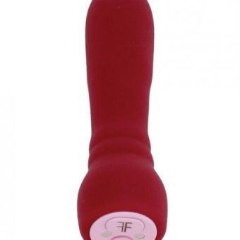 Femmefunn Booster Bullet Vibrator Maroon Brownish Red