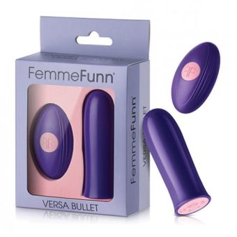 Femme Funn Versa Bullet W/remote - Dark Purple
