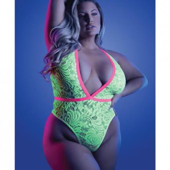 Glow Spotlight Teddy Neon Chartreuse Qn