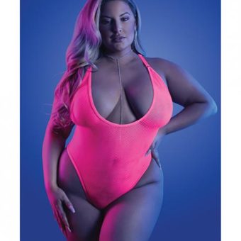 Glow Electric Haze Teddy Neon Pink Qn