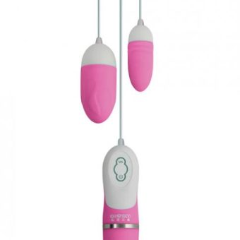 Gigaluv Dual Vibra Bullets - 10 Functions Pink