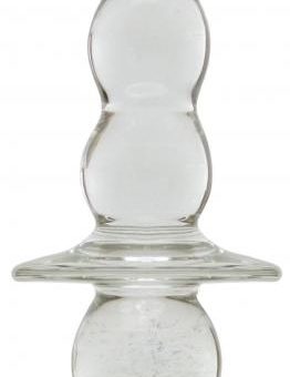 Glas Titus Beaded Glass Butt Plug