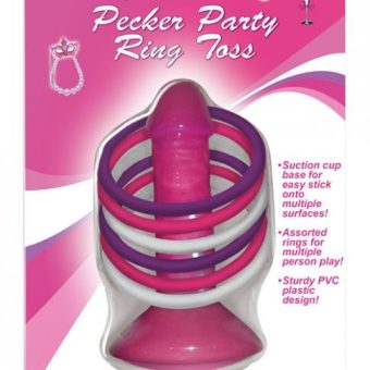 Pink Pecker Party Ring Toss Game