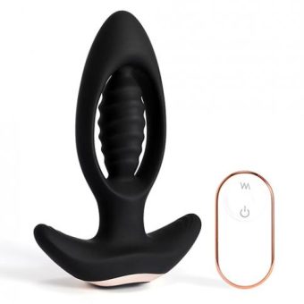Habiki Hollowed Vibrating Anal Plug