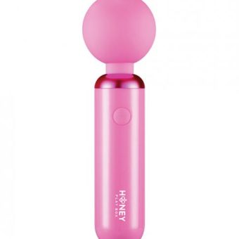 Pomi Wand Clit Tease Vibrating Wand - Pink