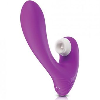 Jubilee G-spot Vibrator & Licking Clitoral Stimulator - Purple