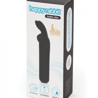 Happy Rabbit Rechargeable Bullet - Black