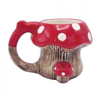 Wake & Bake Mushroom Coffee Mug - 16 Oz