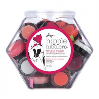 Nipple Nibbler Cool Tingle Balm Bulk Packaging - Asst. Flavors Pack Of 36
