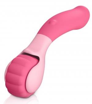 Jimmy Jane Evoke Sol-o Vibrating Massage Wheel Pink
