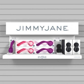 Promo/tester Jimmyjane Prepack Shelf-n-shop Evoke Display W/tester