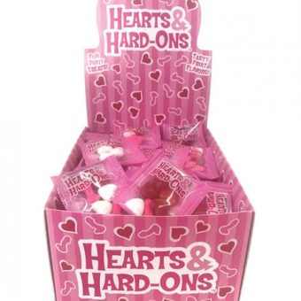 Hearts & Hard Ons Mini Candy Packs Display Of 100