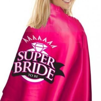 Super Bride Cape And Mask Set