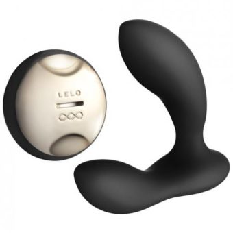 Hugo Remote Control Silicone Prostate Massager Black