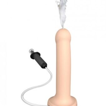 Strap On Me Silicone Cum Dildo Beige