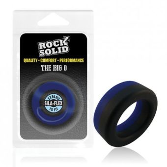 Rock Solid Big O Ring - Black/blue