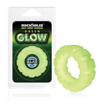 Rock Solid Glow In The Dark The Tire Ring - Green