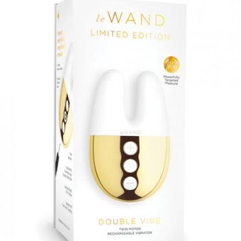 Le Wand Double Vibe - White Gold