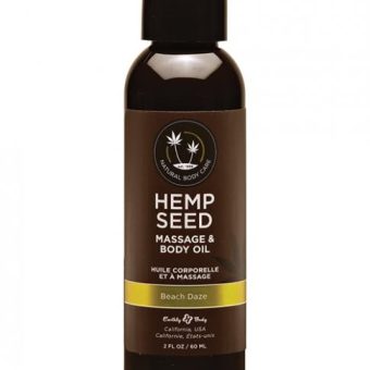 Earthly Body Massage & Body Oil - 2 Oz Beach Daze