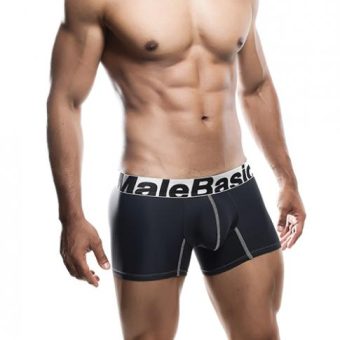 Male Basics Performance Boxer Black Lg