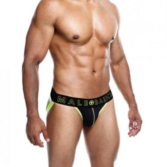 Male Basics Neon Jockstrap Neon Yellow Sm